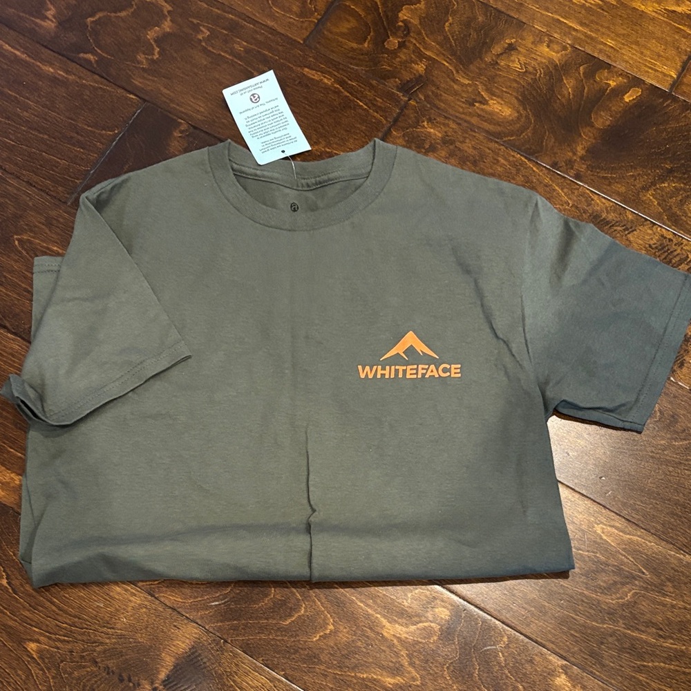 Soft Green Whiteface T-Shirt